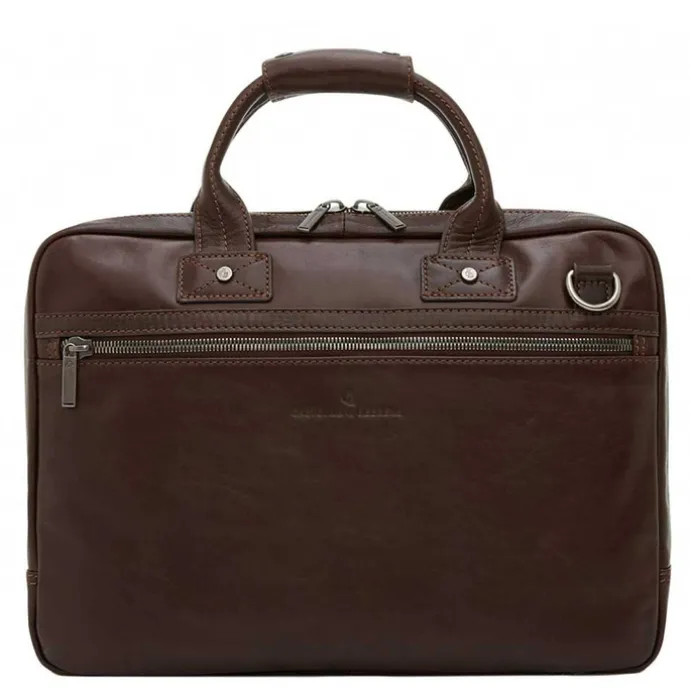 Castelijn & Beerens Firenze Business Laptopbag 15.6" mocca