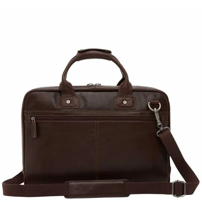 Castelijn & Beerens Firenze Business Laptopbag 15.6" mocca