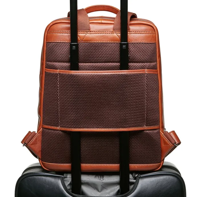 Castelijn & Beerens Firenze Business Rugzak 15.6" + Tablet lichtbruin