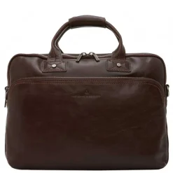 Castelijn & Beerens Firenze Business Laptoptas 15.6" 3 vaks mokka