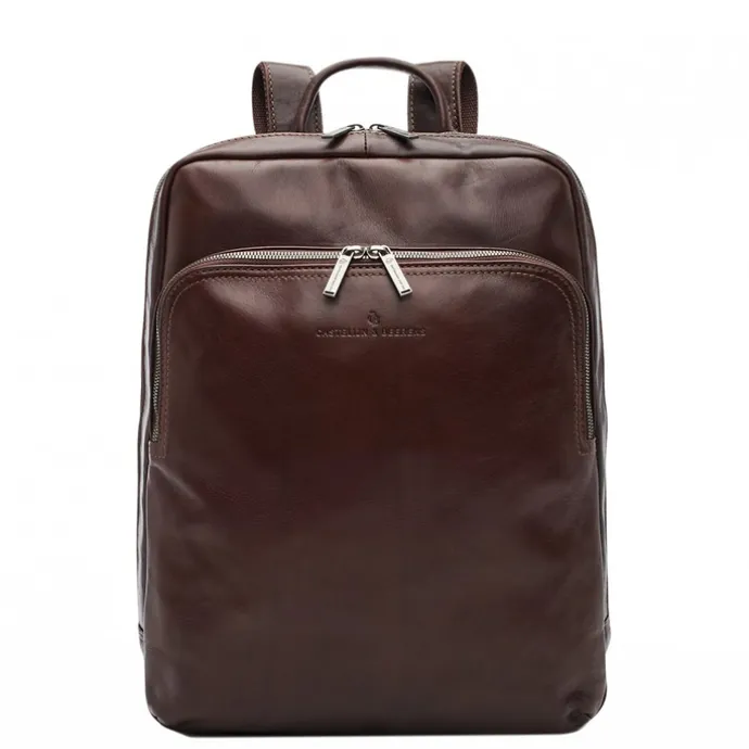 Castelijn & Beerens Firenze Business Rugzak 15.6" + Tablet mocca