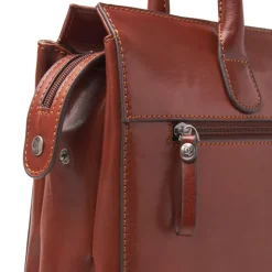 Castelijn & Beerens Gaucho Ellen Laptop Shoulderbag 15.6'' cognac
