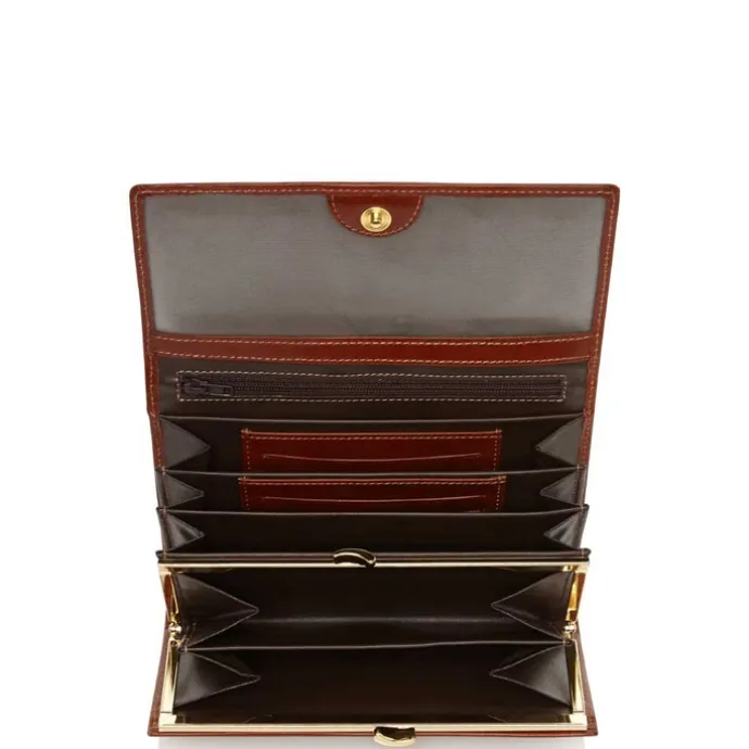 Castelijn & Beerens Gaucho Dames Portemonnee 6 Pasjes cognac