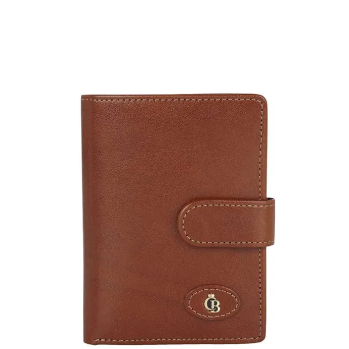 Castelijn & Beerens Gaucho Portefeuille met Rits cognac