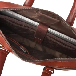 Castelijn & Beerens Gaucho Ted Laptop Bag 15.6'' cognac