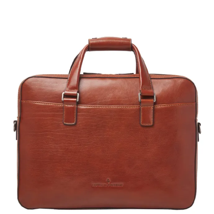 Castelijn & Beerens Gaucho Paul Laptop Bag 15.6'' cognac
