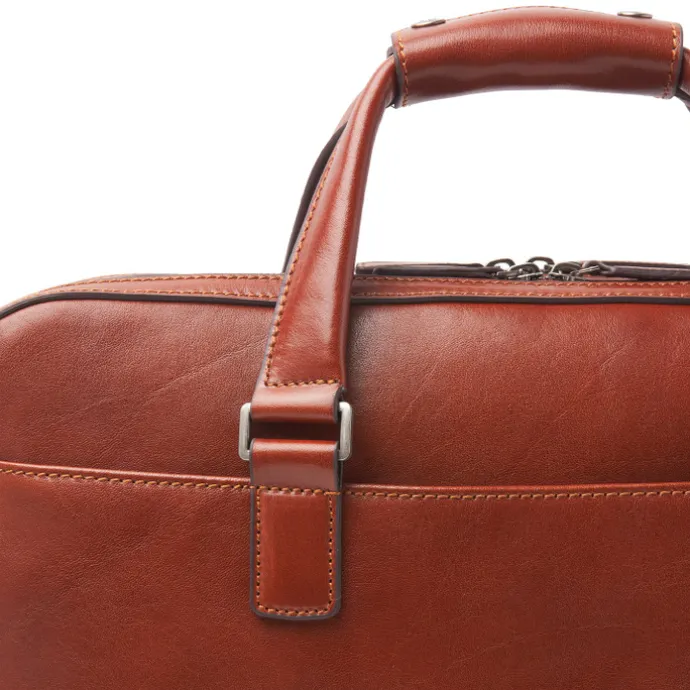 Castelijn & Beerens Gaucho Paul Laptop Bag 15.6'' cognac