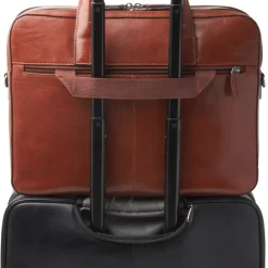 Castelijn & Beerens Gaucho Paul Laptop Bag 15.6'' cognac