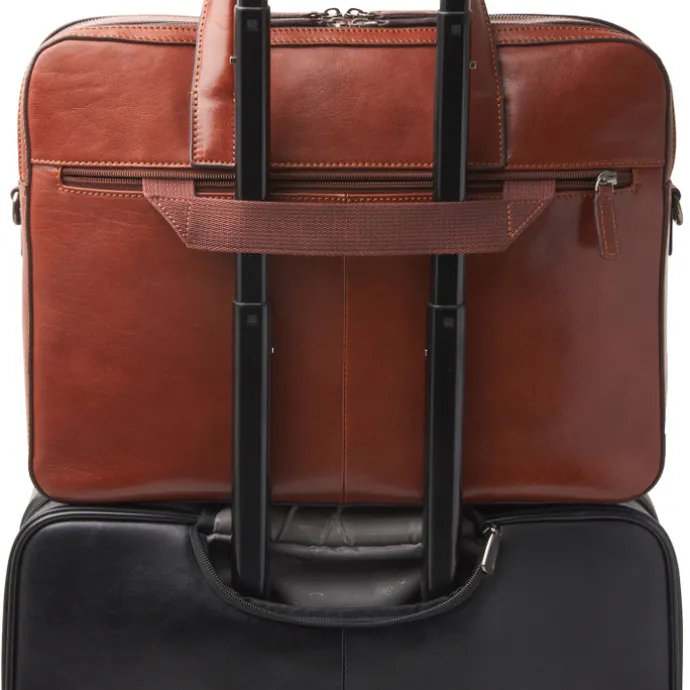 Castelijn & Beerens Gaucho Paul Laptop Bag 15.6'' cognac
