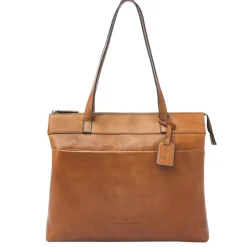 Castelijn & Beerens Lia Laptopbag 15.6" RFID light brown
