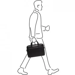 Castelijn & Beerens Nappa X Charlie Laptop / Tablet Tas 15.6'' zwart