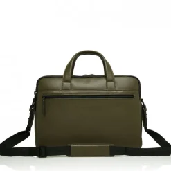 Castelijn & Beerens Nappa X Charlie Laptop / Tablet Tas 15.6'' dark millitary