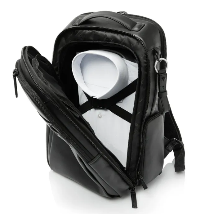 Castelijn & Beerens Nappa X Uniform Travel Backpack 15.6" black