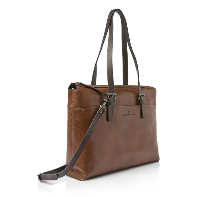Castelijn & Beerens Rien Laptop Shoulderbag 15.6" RFID natural