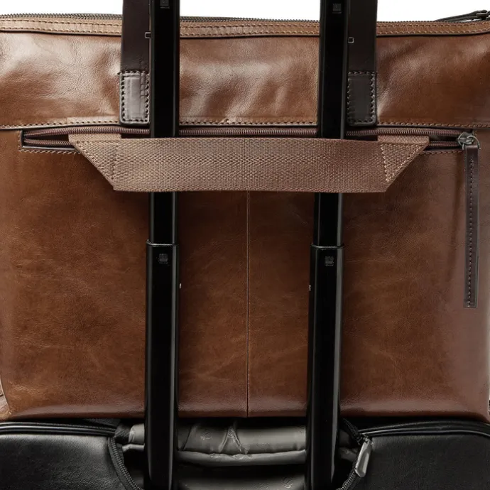 Castelijn & Beerens Rien Laptop Shoulderbag 15.6" RFID natural