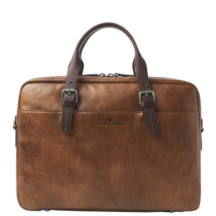 Castelijn & Beerens Rien Laptoptas 15.6'' RFID natural