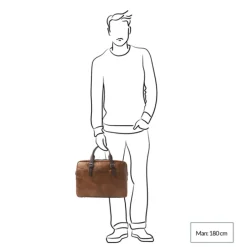 Castelijn & Beerens Rien Laptoptas 15.6'' RFID natural