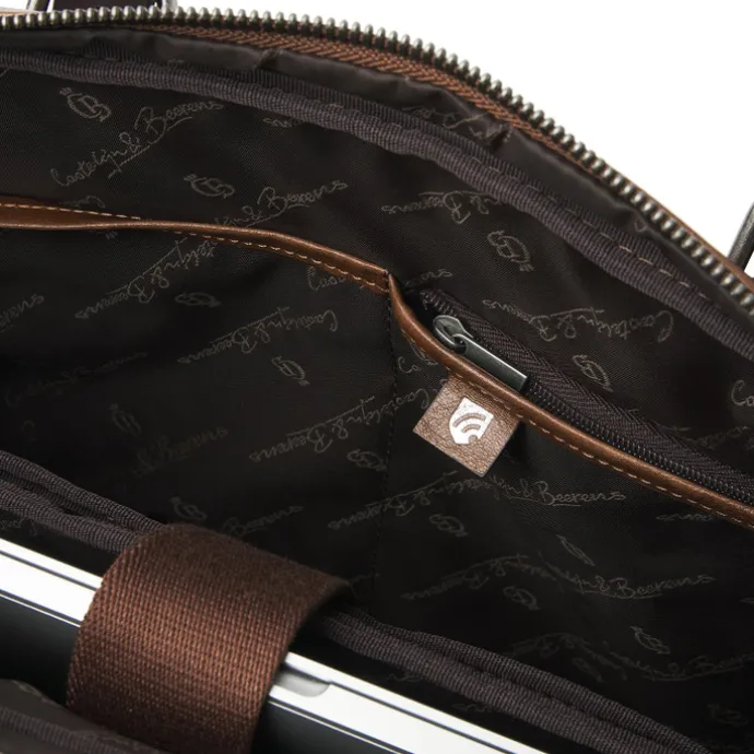 Castelijn & Beerens Rien Laptoptas 15.6'' RFID natural