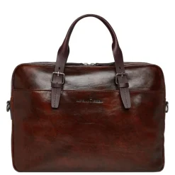 Castelijn & Beerens Rien Laptoptas 15.6'' RFID cognac