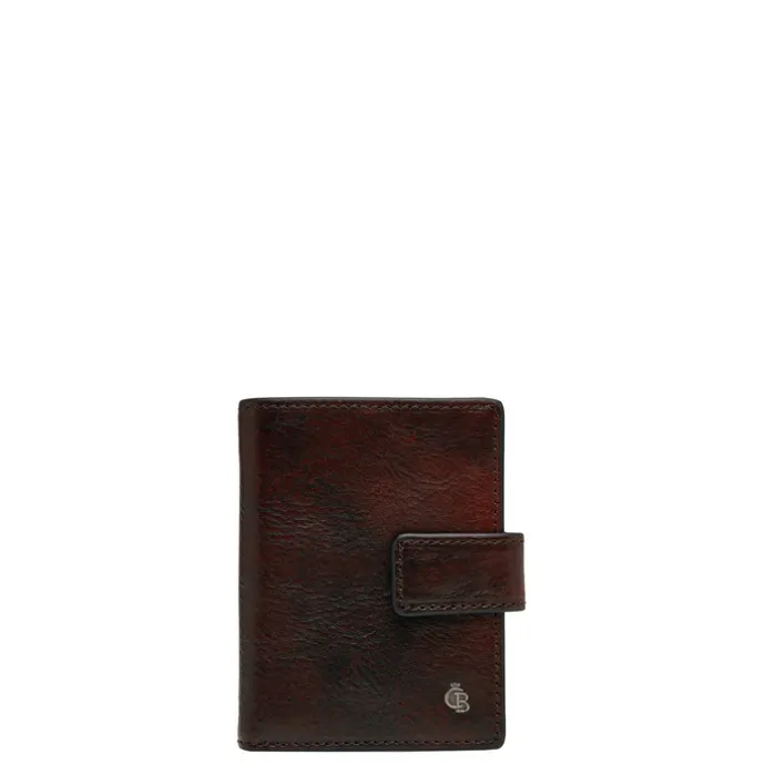 Castelijn & Beerens Rien RFID Mini Wallet 10cc cognac