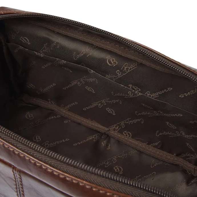 Castelijn & Beerens Rien Washbag cognac
