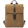 Castelijn & Beerens Veneto Nubuck Laptop Backpack 15.6" taupe