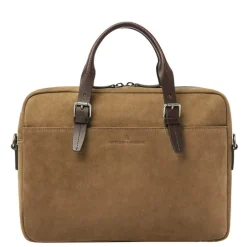 Castelijn & Beerens Veneto Nubuck Laptopbag 15.6" taupe