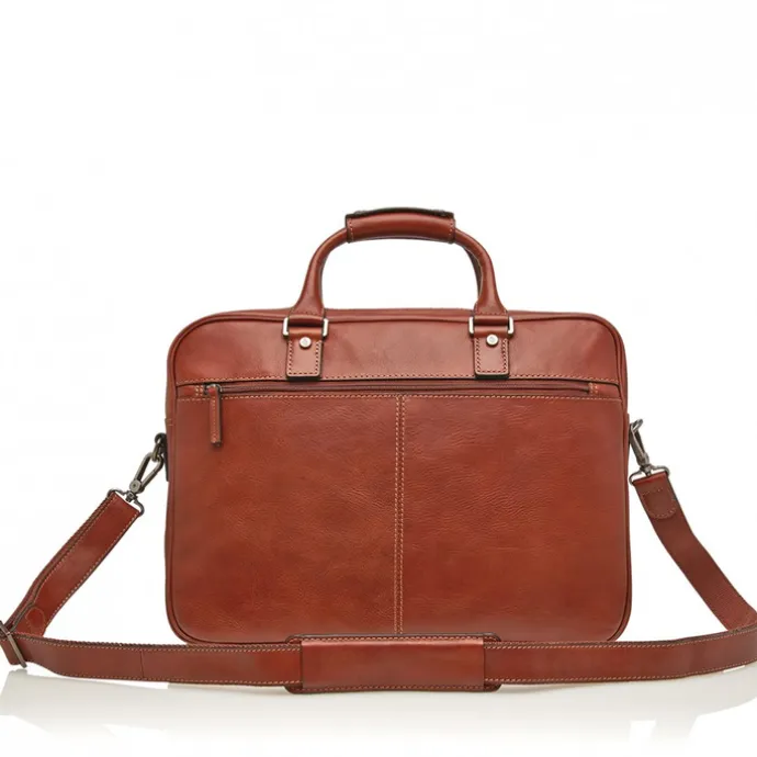Castelijn & Beerens Verona Business Laptoptas 15.6" licht bruin