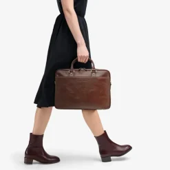 Castelijn & Beerens Verona Business Laptoptas 15.6" mokka