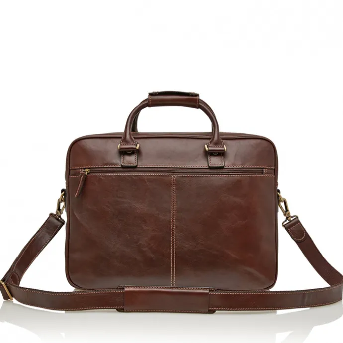 Castelijn & Beerens Verona Business Laptoptas 15.6" mokka