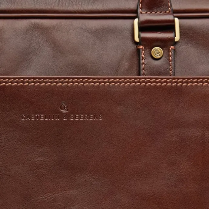 Castelijn & Beerens Verona Business Laptoptas 15.6" mokka