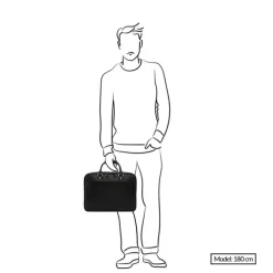 Castelijn & Beerens Verona Business Laptoptas 15.6" mocca
