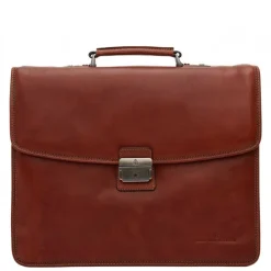 Castelijn & Beerens Verona Laptoptas 15.6" 3-vaks licht bruin