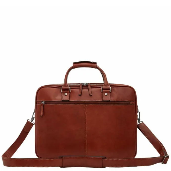 Castelijn & Beerens Verona Business Laptoptas 15.6" licht bruin