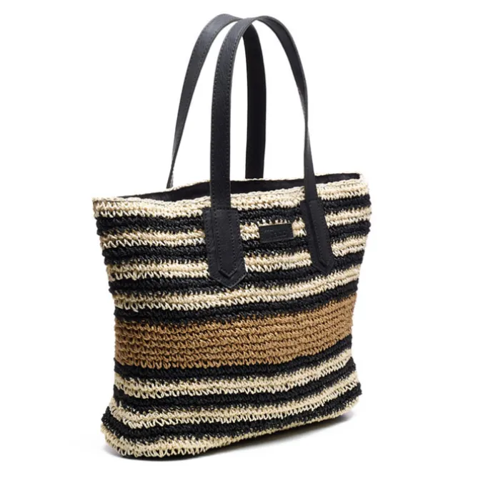 Chabo Raffia Shopper Capri multi