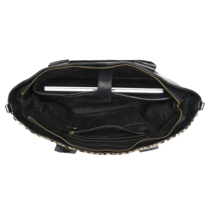 Chabo Romio Jaquard Shopper 14" black