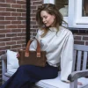 Chabo Suede Sophie cognac