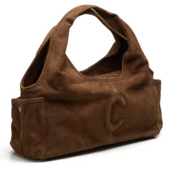 Chabo Suede Sophie Mini Shopper cognac