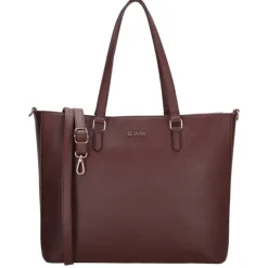 Charm London Birmingham Shopper red