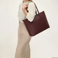 Charm London Birmingham Shopper red