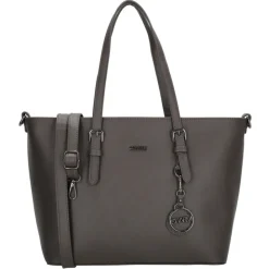 Charm London Birmingham Shopper grey