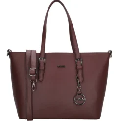 Charm London Birmingham Shopper red