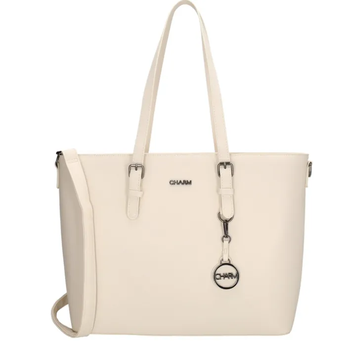 Charm London Birmingham Shopper 15.6" beige