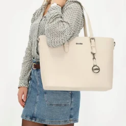 Charm London Birmingham Shopper 15.6" beige