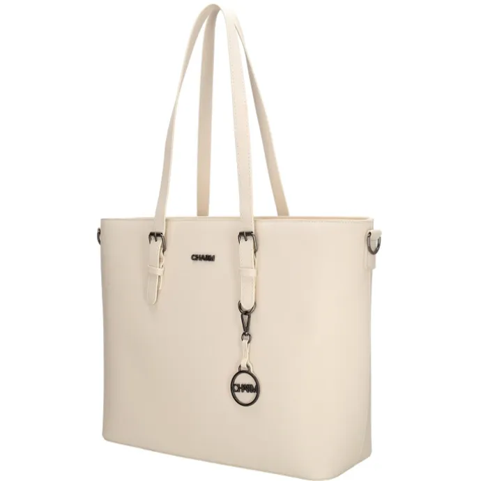 Charm London Birmingham Shopper 15.6" beige