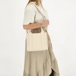 Charm London Bond Handbag broken white