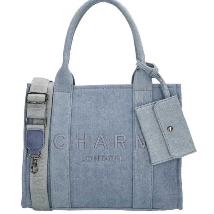 Charm London Bond Shopper lightblue