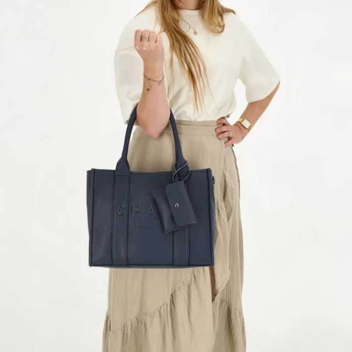 Charm London Bond Shopper blue