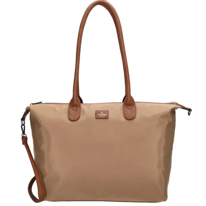 Charm London Buckingham Laptopbag taupe