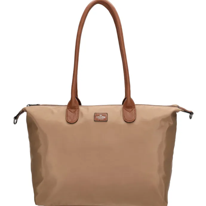 Charm London Buckingham Laptopbag taupe